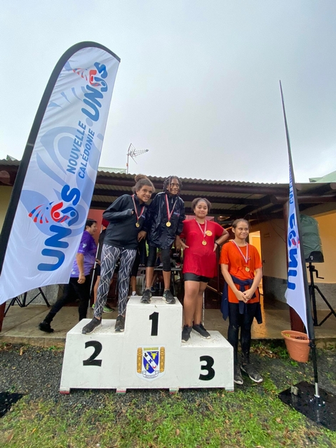 UNSS Nouvelle-calédonie Finale territoriale de cross de guaro 2022